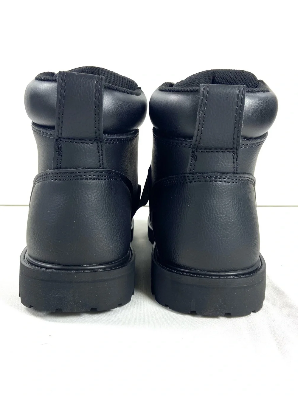 Brahma Mass Mens Work Boots Size 13 Black Soft Toe Oil Slip Resistant
